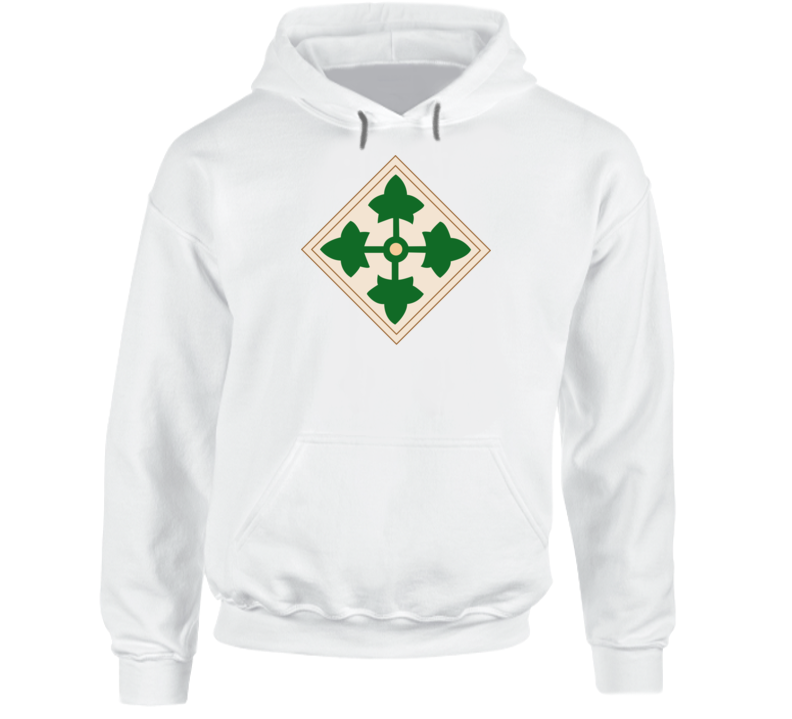  Army - 4th Infantry Division Wo Txt Hoodie