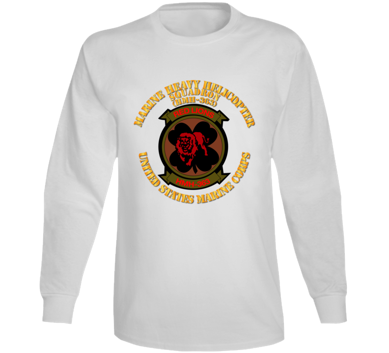 Usmc - Marine Heavy Helicopter Squadron 363 Long Sleeve