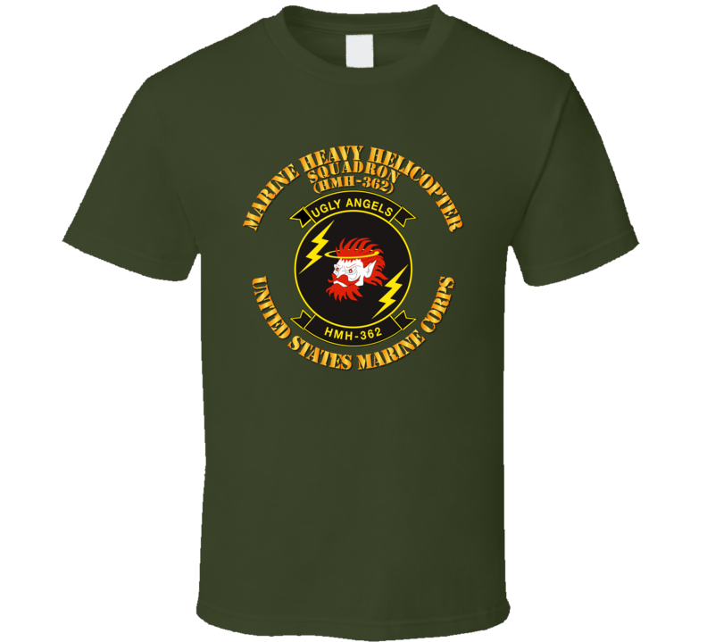 Usmc - Marine Heavy Helicopter Squadron 362 T Shirt