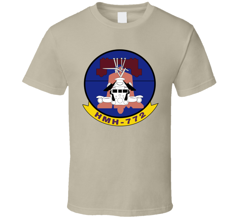 USMC - Marine Heavy Helicopter Squadron 772 wo Txt T Shirt