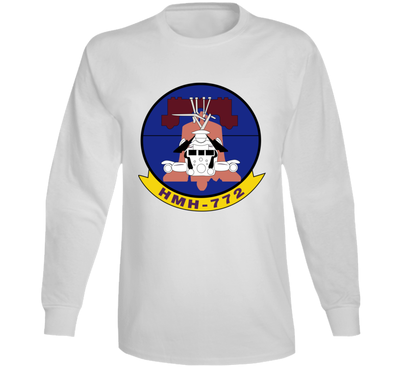 USMC - Marine Heavy Helicopter Squadron 772 wo Txt Long Sleeve