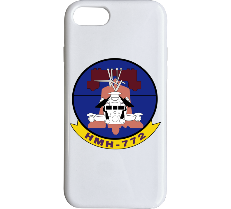 USMC - Marine Heavy Helicopter Squadron 772 wo Txt Phone Case