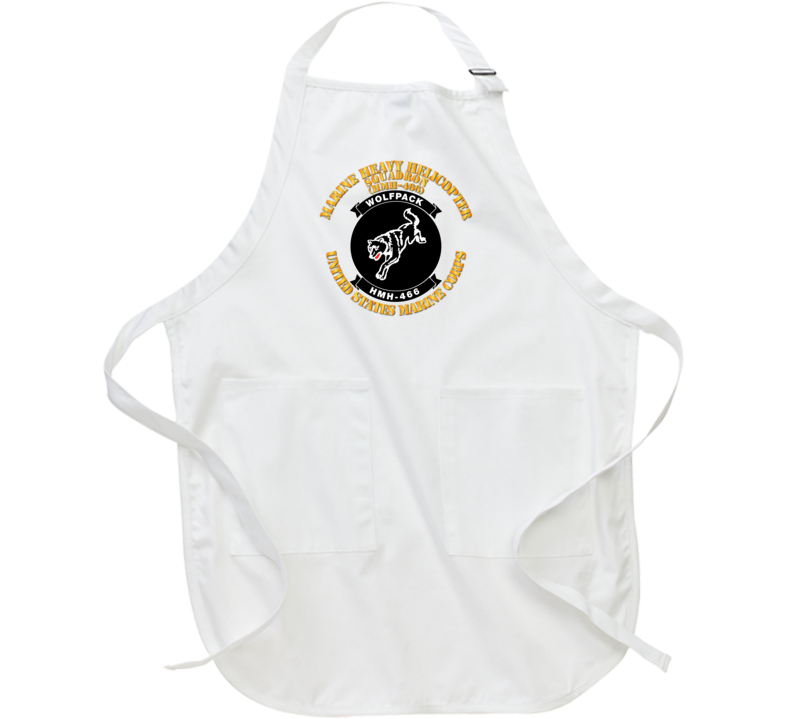  USMC - Marine Heavy Helicopter Squadron 466 - Single wolf Apron