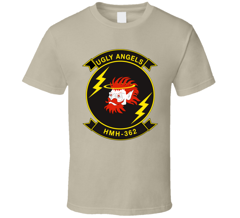 Usmc - Marine Heavy Helicopter Squadron 362 Wo Txt T Shirt