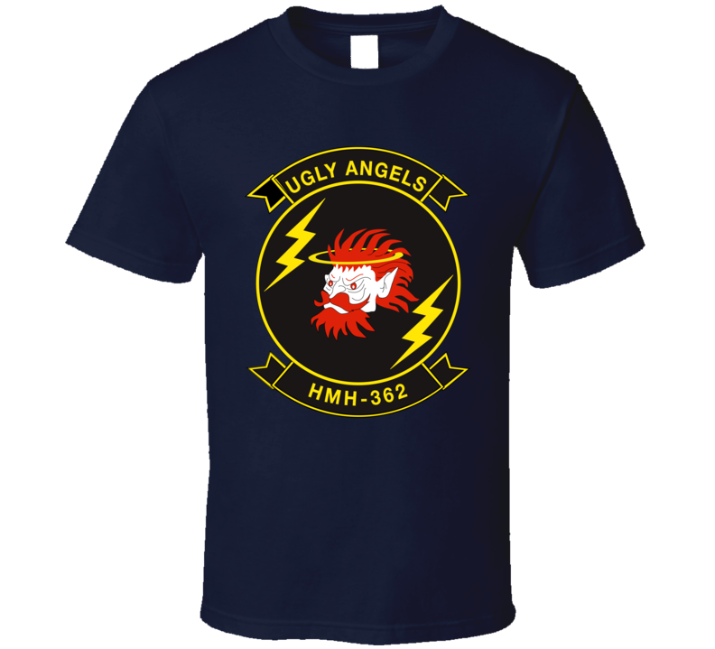 Usmc - Marine Heavy Helicopter Squadron 362 Wo Txt T Shirt