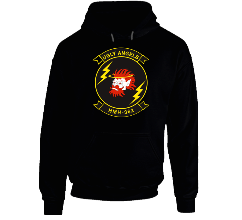 Usmc - Marine Heavy Helicopter Squadron 362 Wo Txt Hoodie