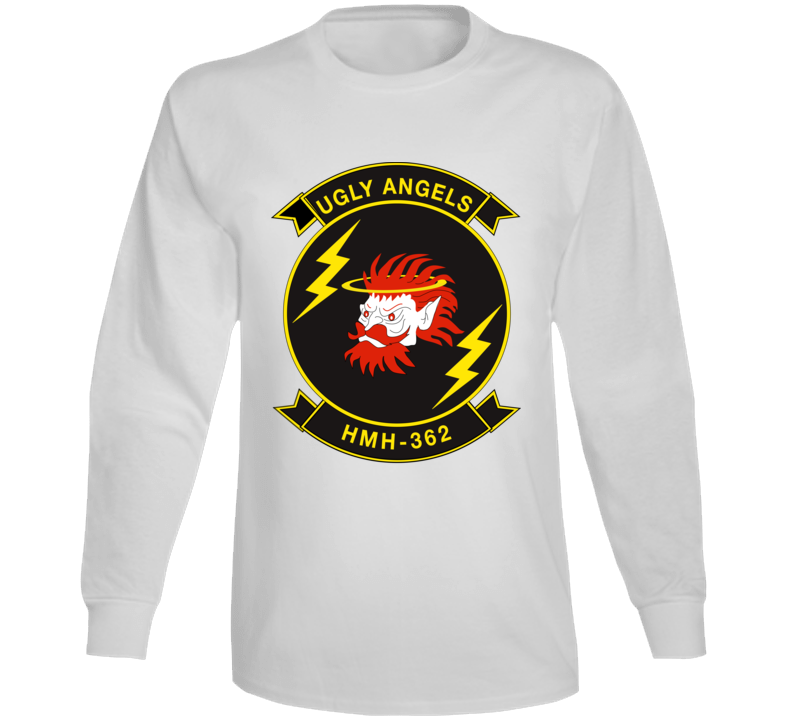 Usmc - Marine Heavy Helicopter Squadron 362 Wo Txt Long Sleeve