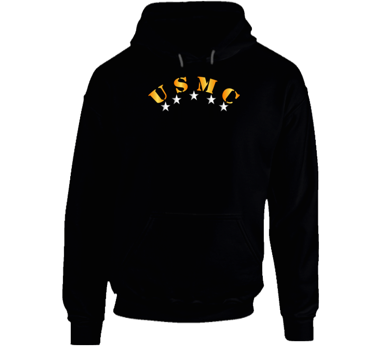 Usmc - Usmc W Silver Stars Hoodie