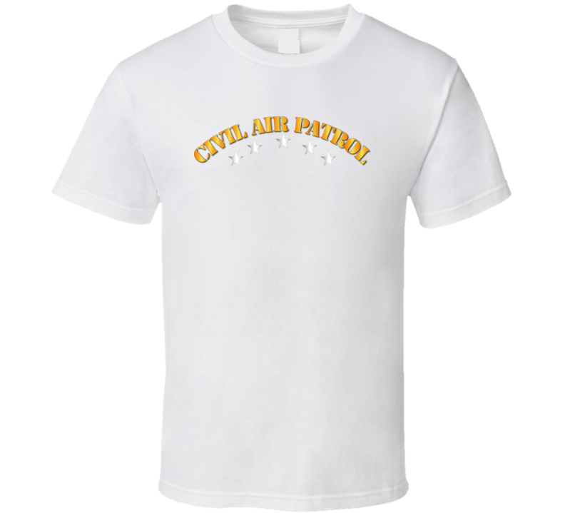 Cap - Civil Air Patrol W Silver Stars T Shirt