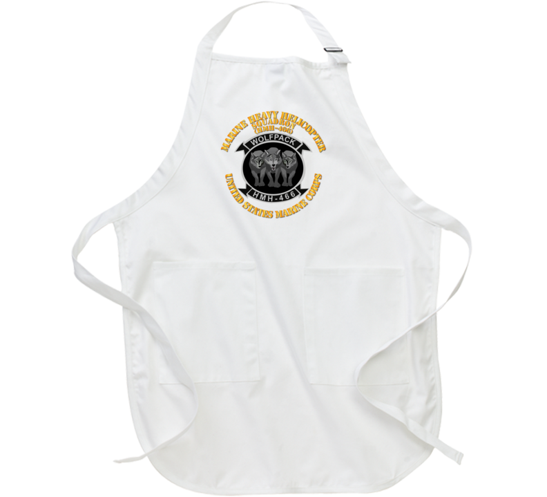 USMC - Marine Heavy Helicopter Squadron 466 - 3 Wolves Apron