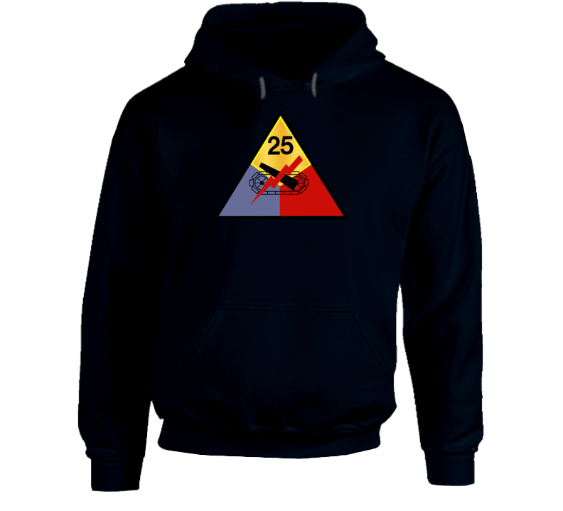 Army - 25th Armored Division Wo Txt Hoodie
