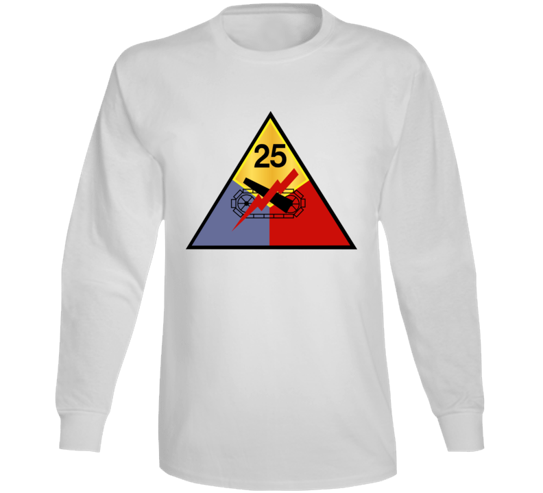 Army - 25th Armored Division Wo Txt Long Sleeve