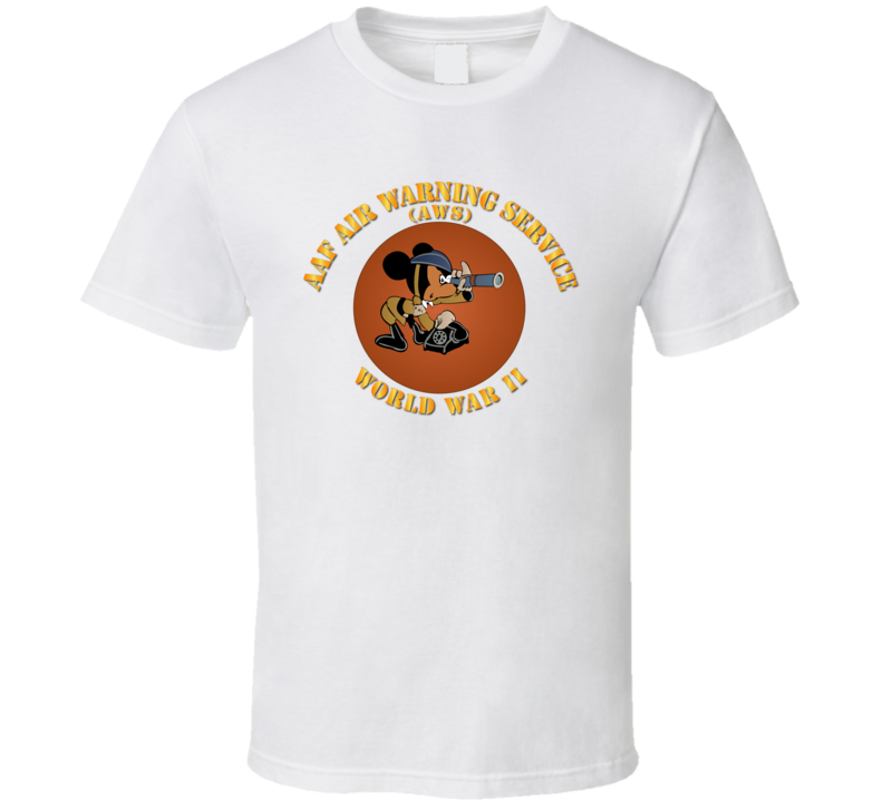 Aac - Aaf Air Warning Service (aws) T Shirt