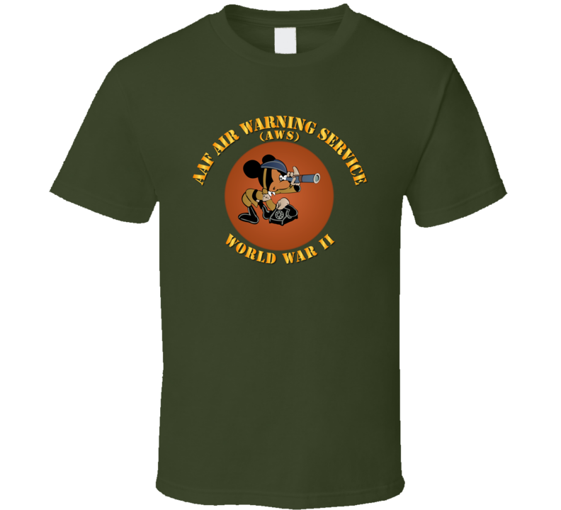 Aac - Aaf Air Warning Service (aws) T Shirt