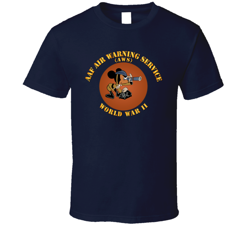 Aac - Aaf Air Warning Service (aws) T Shirt