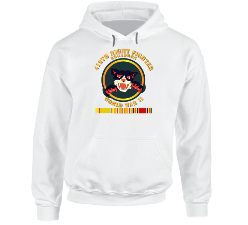 Aac - 418th Night Fighter Squadron - 2nd Ver - Wwii W Svc Hoodie