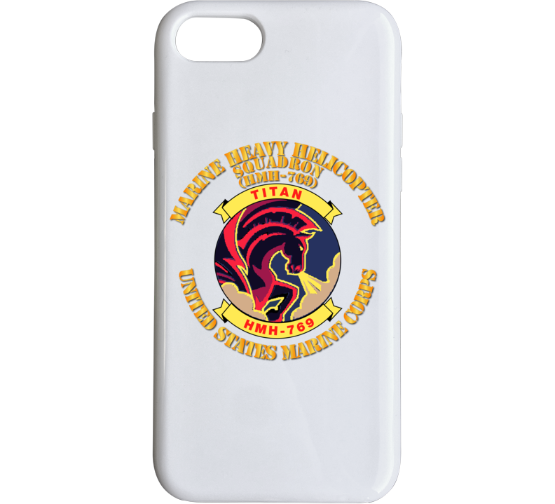 Usmc - Marine Heavy Helicopter Squadron 769 Phone Case