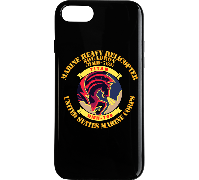 Usmc - Marine Heavy Helicopter Squadron 769 Phone Case