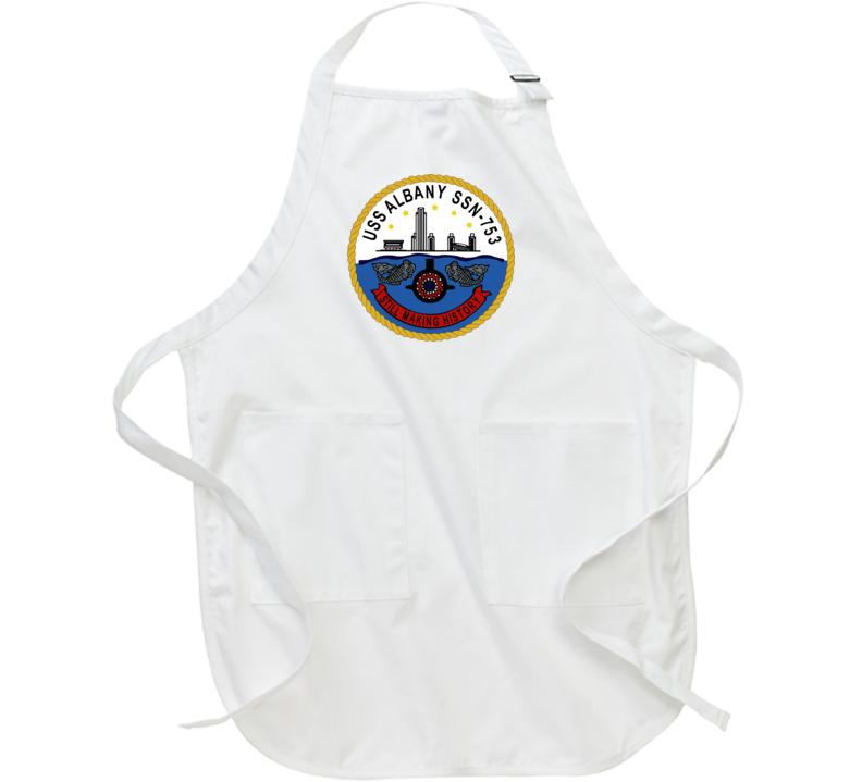 Navy - Uss Albany (ssbn 753) Wo Txt Apron