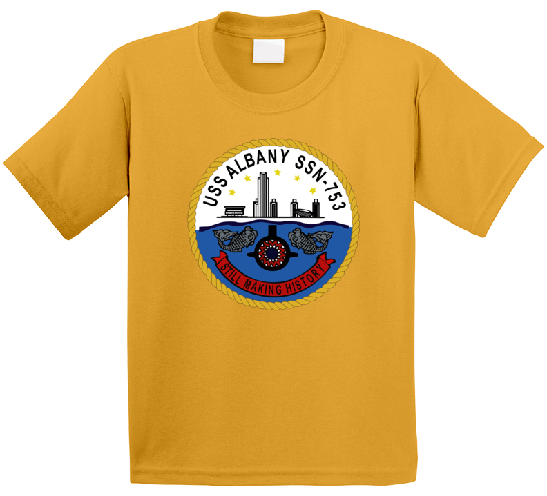 Navy - Uss Albany (ssbn 753) Wo Txt Kids