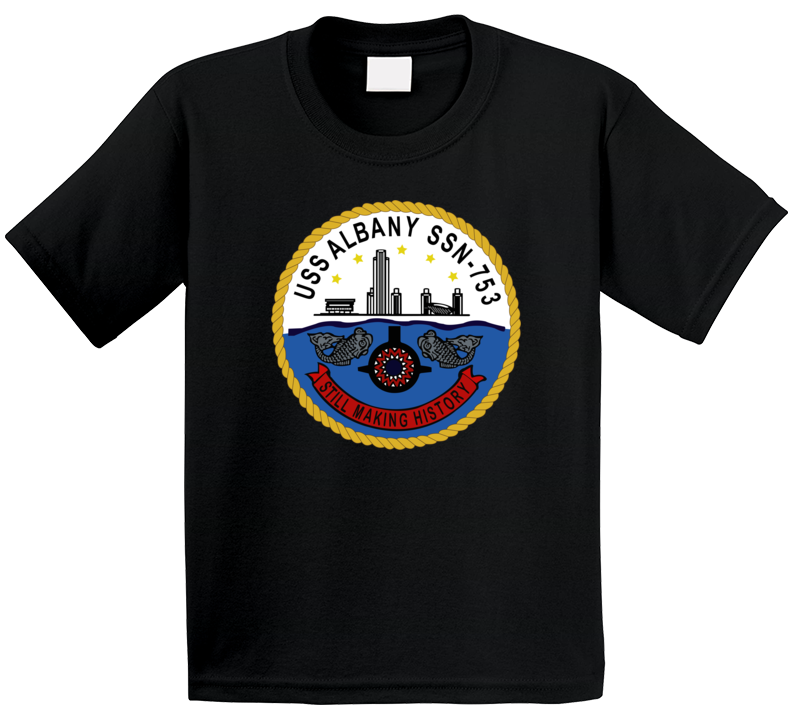 Navy - Uss Albany (ssbn 753) Wo Txt Kids