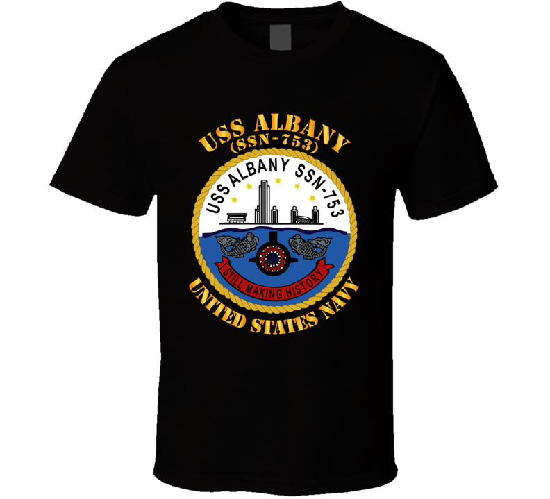 Navy - Uss Albany (ssbn 753) T Shirt