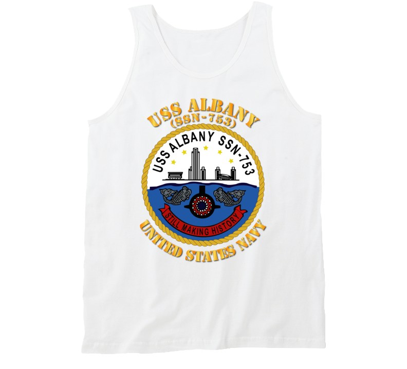 Navy - Uss Albany (ssbn 753) Tanktop