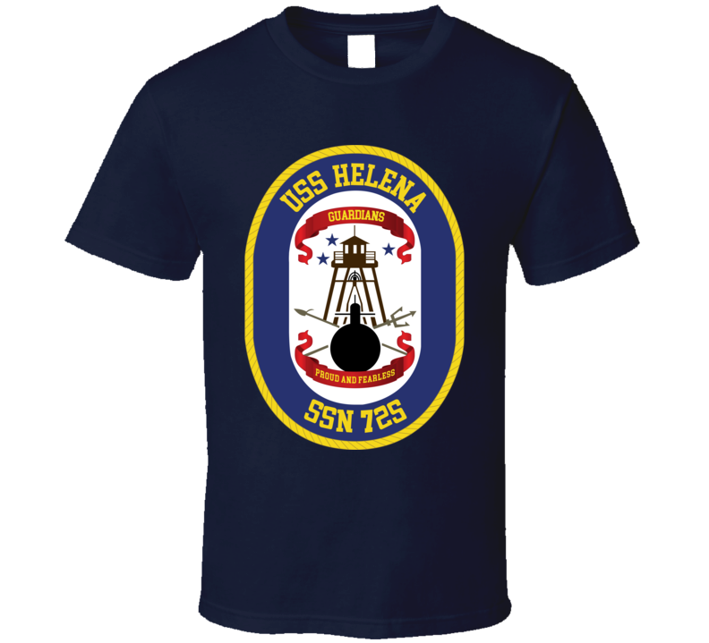Navy - Uss Helena (ssbn 725) Wo Txt T Shirt