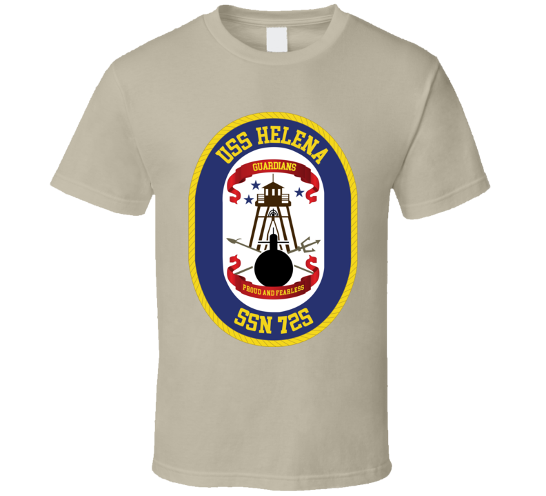 Navy - Uss Helena (ssbn 725) Wo Txt T Shirt