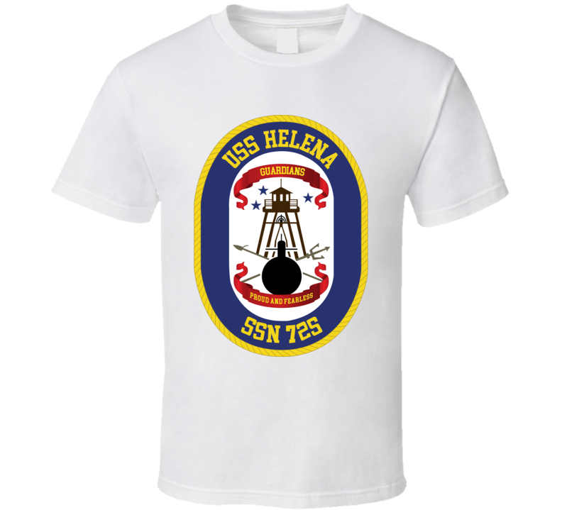 Navy - Uss Helena (ssbn 725) Wo Txt T Shirt