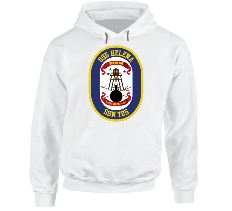 Navy - Uss Helena (ssbn 725) Wo Txt Hoodie