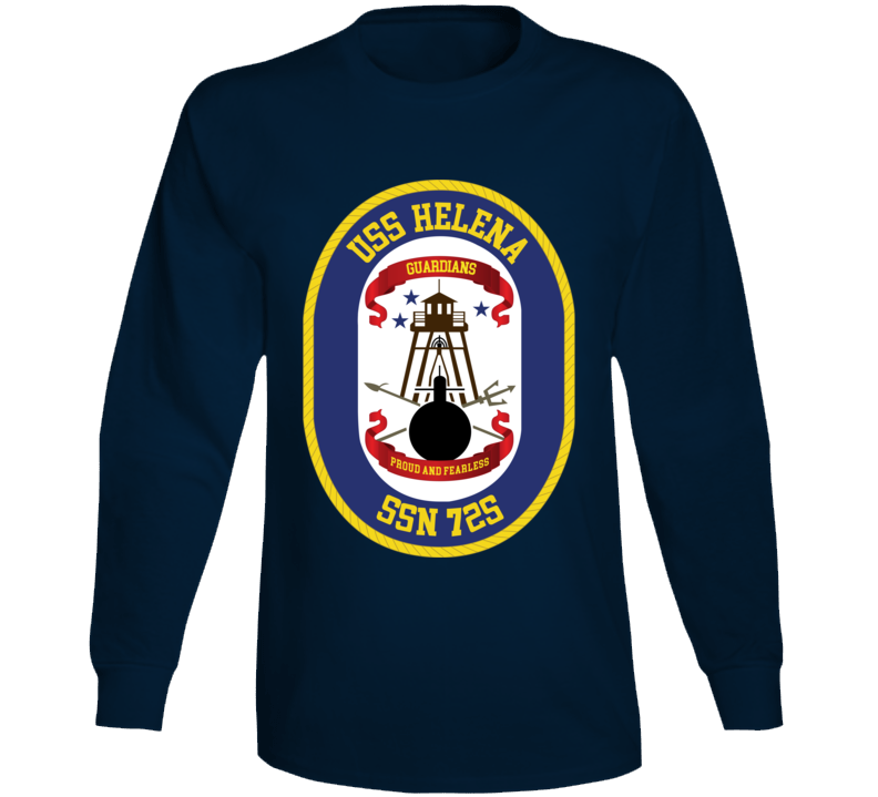 Navy - Uss Helena (ssbn 725) Wo Txt Long Sleeve