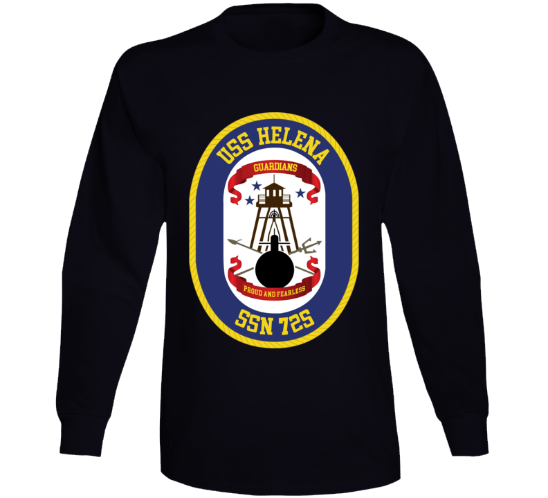 Navy - Uss Helena (ssbn 725) Wo Txt Long Sleeve