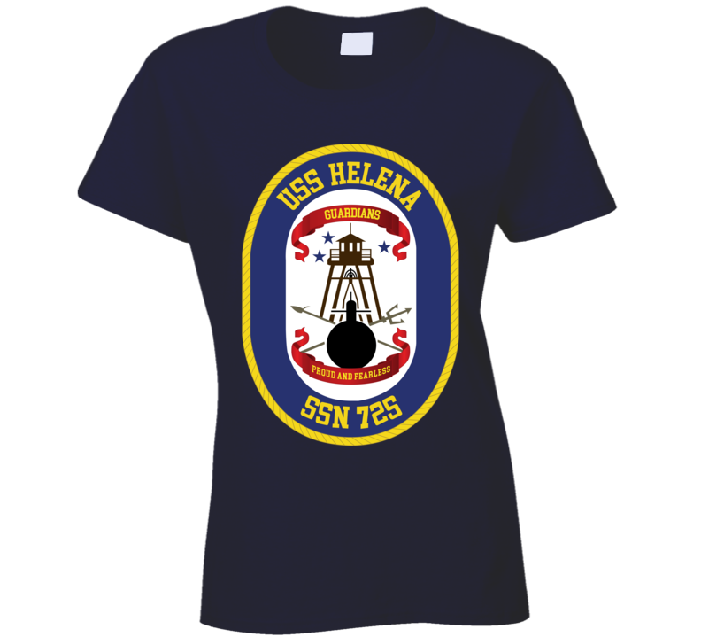 Navy - Uss Helena (ssbn 725) Wo Txt Ladies