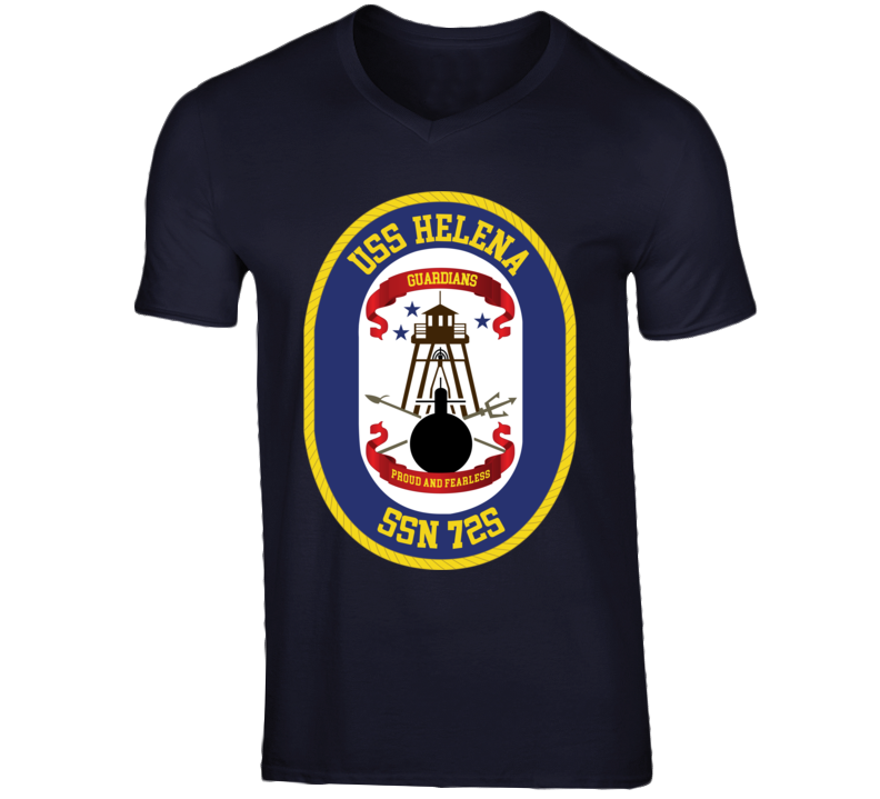 Navy - Uss Helena (ssbn 725) Wo Txt V-neck