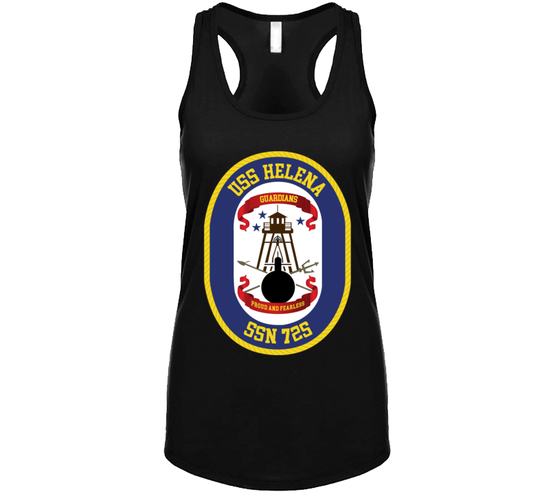 Navy - Uss Helena (ssbn 725) Wo Txt Ladies Tanktop