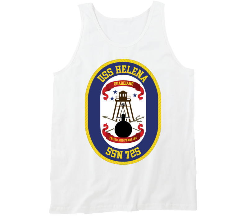 Navy - Uss Helena (ssbn 725) Wo Txt Tanktop