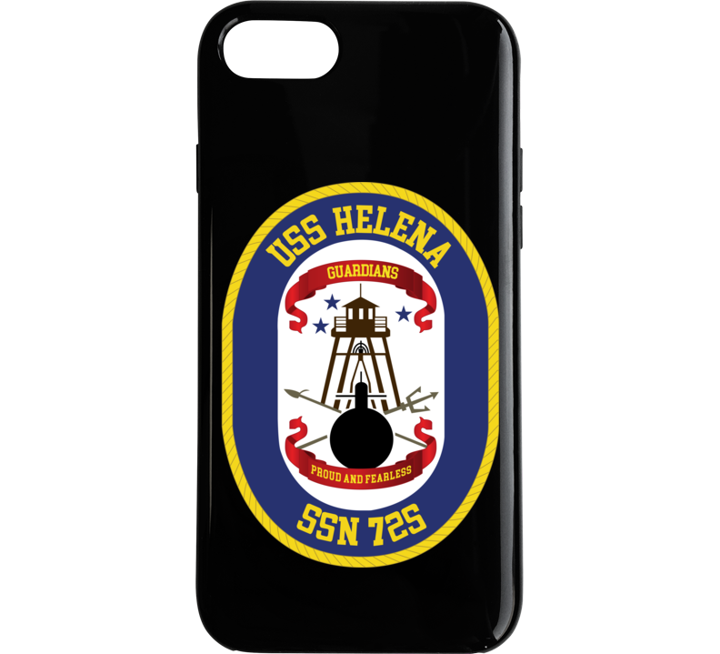 Navy - Uss Helena (ssbn 725) Wo Txt Phone Case