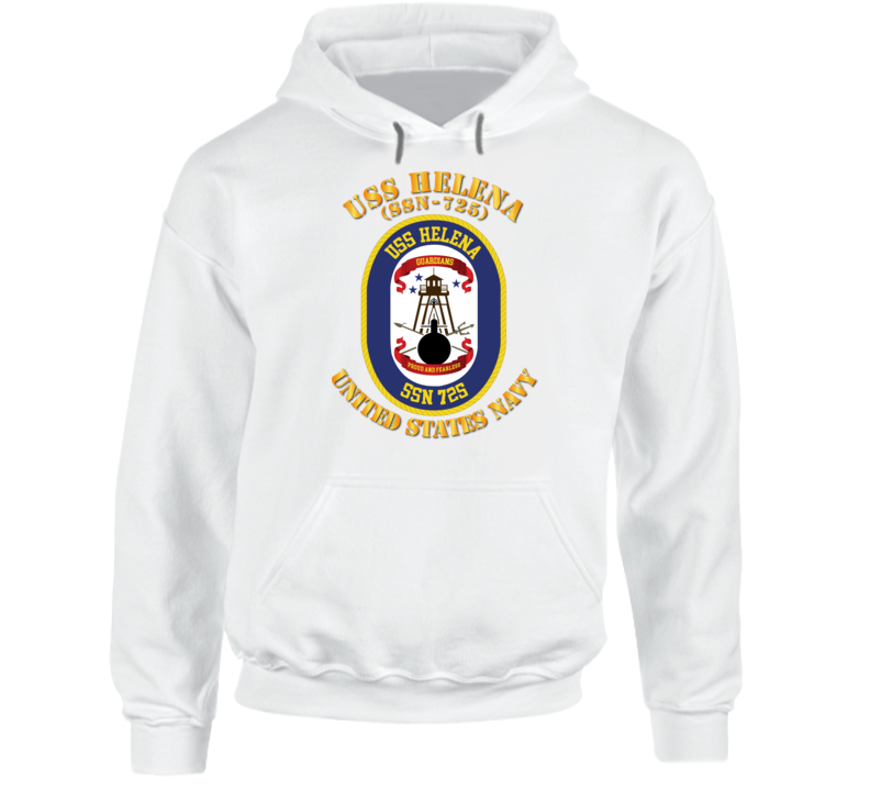 Navy - Uss Helena (ssbn 725) Hoodie