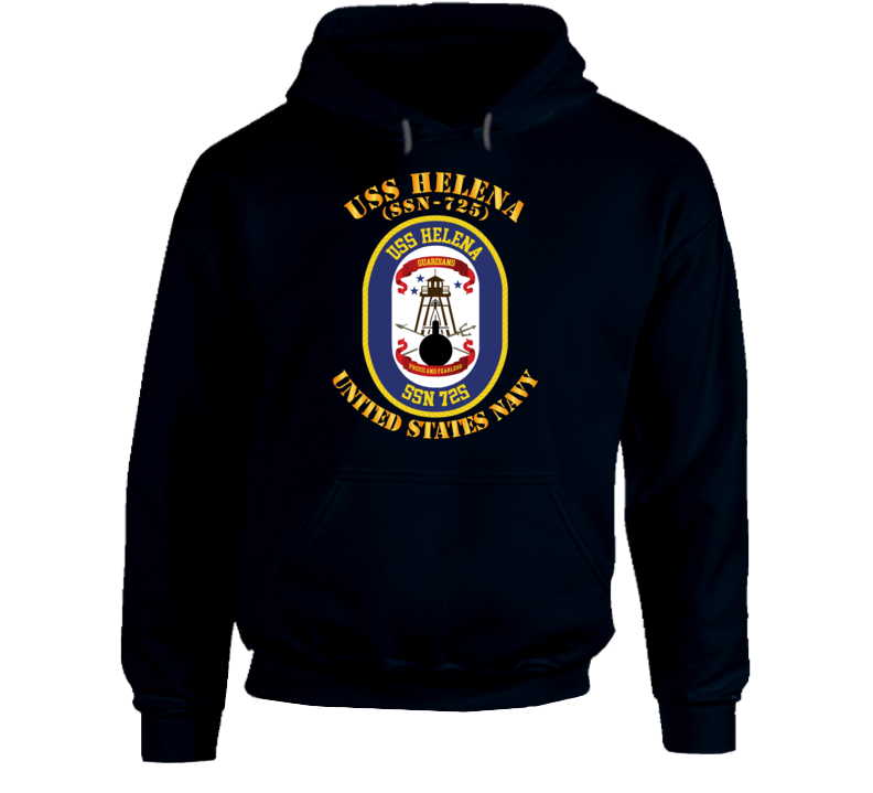 Navy - Uss Helena (ssbn 725) Hoodie