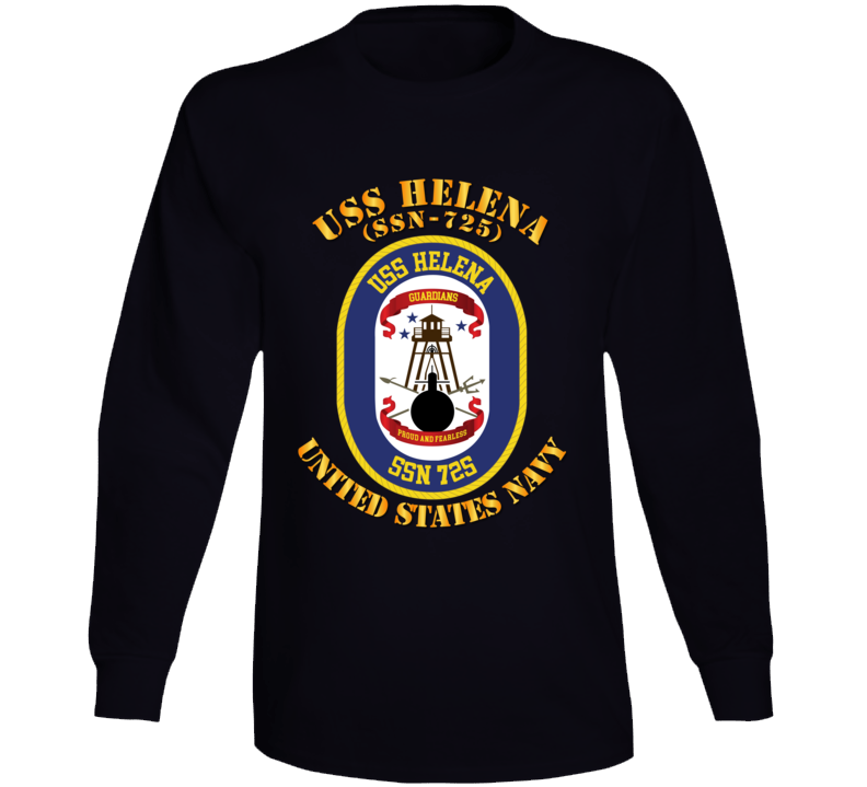 Navy - Uss Helena (ssbn 725) Long Sleeve