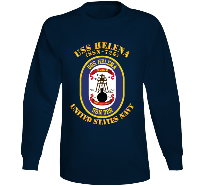 Navy - Uss Helena (ssbn 725) Long Sleeve