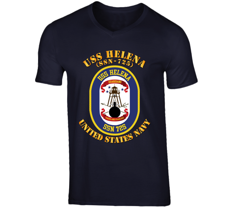 Navy - Uss Helena (ssbn 725) V-neck
