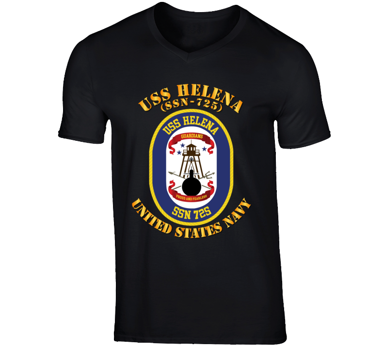 Navy - Uss Helena (ssbn 725) V-neck