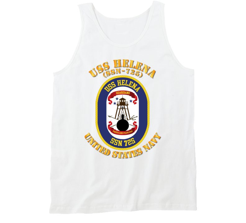 Navy - Uss Helena (ssbn 725) Tanktop