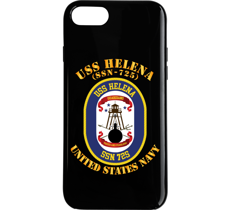 Navy - Uss Helena (ssbn 725) Phone Case