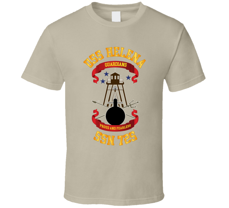  Navy - Uss Helena (ssbn 725) Wo Backgrd T Shirt