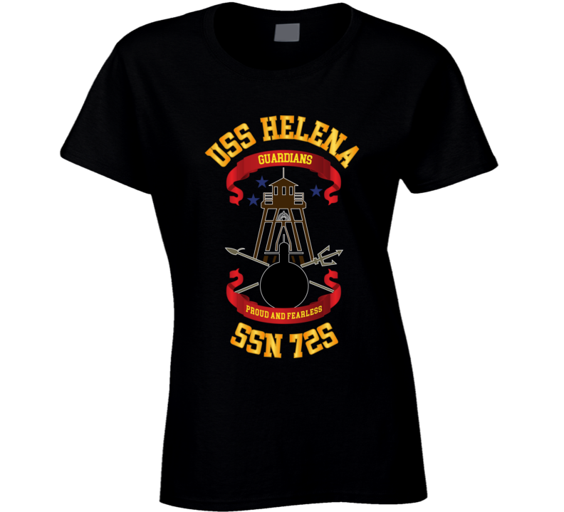  Navy - Uss Helena (ssbn 725) Wo Backgrd Ladies