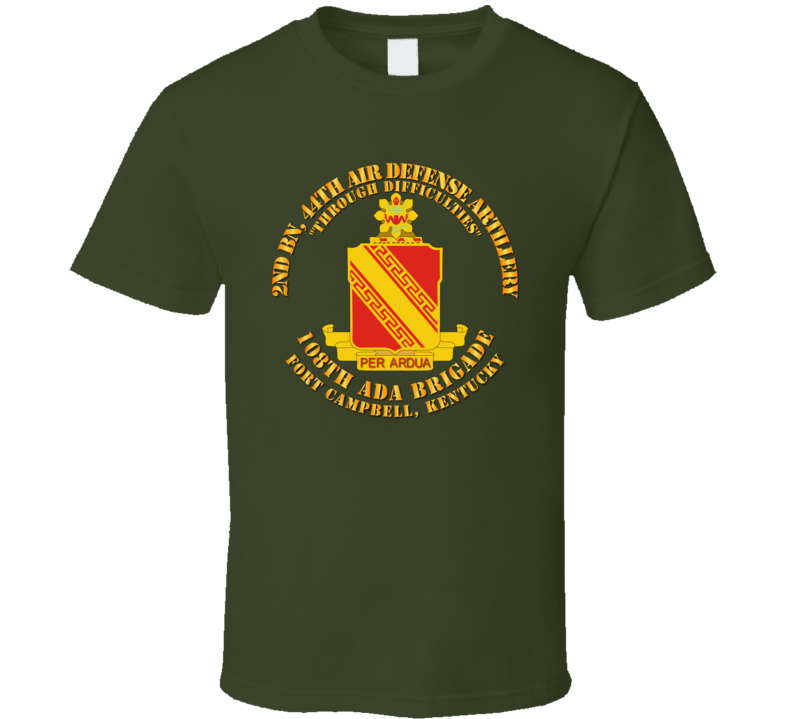 Army - 2nd Bn - 44th Air Defense Artillery Regt - 108th Ada Bde T Shirt