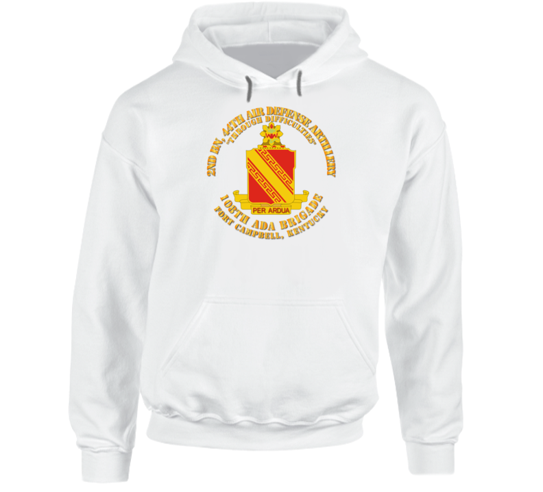 Army - 2nd Bn - 44th Air Defense Artillery Regt - 108th Ada Bde Hoodie